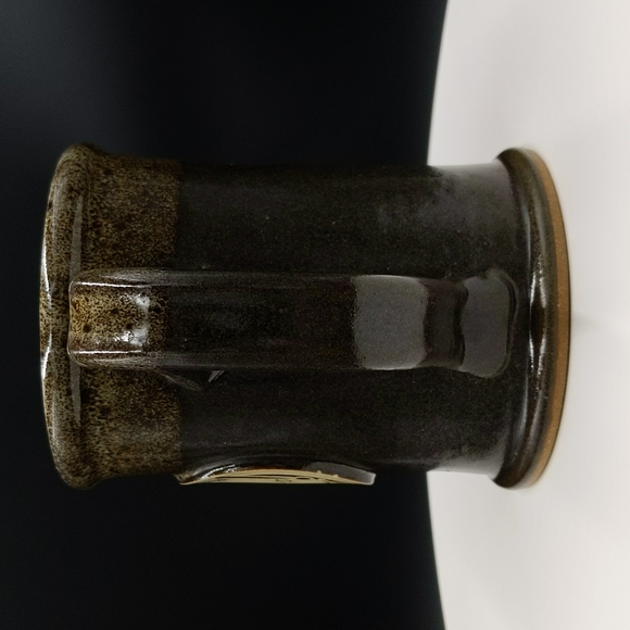 PerKup! Cafe Sunset Hill Stoneware Coffee Tea Mug Brown Made in USA - Wisconsin - Picture 3 of 7